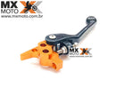 Manete Embreagem Retrátil Nanotech Laranja/Preto BMS para KTM 2006 em diante, cilindros Brembo - BMS 48012