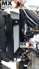Protetor Radiador Preto Start Racing KTM EXCF e EXC 2020 a 2023 - SXF e XCF 2019 a 2022 - Husqvarna TE FE 20 a 23 - Gas Gas 21 e 22 - S404B