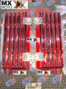 Protetor Radiador Corona Usinado em Aluminio para KTM e Husqvarna 2T e 4T 2024 e 2025 , Gas Gas 2024  e 2025 ( Cores a escolher - Laranja, Azul, Prata, Preto, Vermelho )