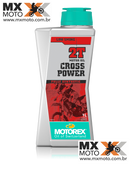 ÓLEO MOTOREX CROSS POWER 2 TEMPOS 100% SINTÉTICO PARA MISTURAR NA GASOLINA MOTOS 2T