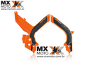 Protetor Quadro Acerbis X-Grip para KTM SX / SX-F / XC / XC-F - 2019 e 2022 / EXC e EXCF 2020 a 22  - Laranja/Preto ou Preto/laranja