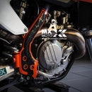 Protetor Quadro Acerbis X-Grip KTM 2T / 4T - 2017 a 2019 - Laranja/Preto - 2449535225
