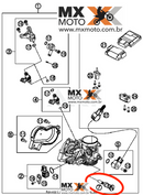 Afogador Original KTM 250/350 4T 11 a 16 / HUSQVARNA 250/350 4T 14 a 16 / Husaberg  250/570 09 a 13 – 81241060000