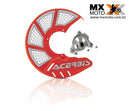 Protetor Disco de Freio Dianteiro Acerbis KTM Todas 2T e 4T 2016 a 2025 / Husqvarna Todas 2T e 4T 2016 a 2025 / GAS GAS 21 a 25 ( todas ) - (Com eixo 22mm)