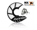 Protetor Disco de Freio Dianteiro Acerbis KTM Todas 2T e 4T 2016 a 2025 / Husqvarna Todas 2T e 4T 2016 a 2025 / GAS GAS 21 a 25 ( todas ) - (Com eixo 22mm)