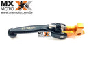 Manete Freio Retrátil Nanotech Laranja/Preto BMS para KTM 2014 em diante, cilindros Brembo - BMS 48007