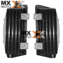 Protetor Radiador Corona Usinado em Aluminio para KTM e Husqvarna 2T e 4T 2017 a 2023, Gas Gas 2021 a 2023 ( Cores a escolher - Laranja, Azul, Prata, Preto, Vermelho )