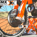Protetor Disco de Freio Dianteiro Preto Original com Suporte KTM 2T/4T 2016 a 2025 - Husqvarna 2T/4T 16 a 25 - Gas Gas 2T/4T 21 a 25 - 79109961000