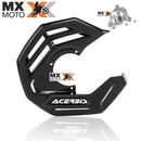 Protetor Disco de Freio Dianteiro Acerbis X-Future com Suporte KTM 2016 a 2024 / HUSQVARNA 2016 a 2024 / GAS GAS 21 a 24 ( todas ) ( eixos com 20mm )