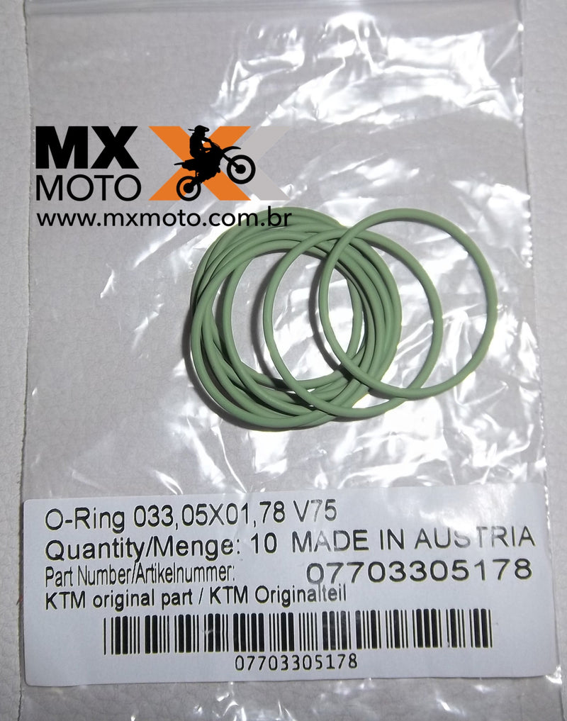 ( 01 ) O´RING / ORING / ANEL DO Filtro de Óleo / Anel Cilindro escravo Embreagem Original KTM 250/350/450 - Husqvarna e Gas Gas – 07703305178