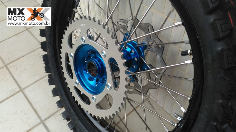 Cubo de Roda Traseira para KTM 2004 a 2022 - Husaberg / Husqvarna - Tusk ( Laranja, Azul ou Branco )