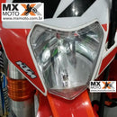 Protetor de Farol em Acrilico para KTM 2014 a 2023  ( proteger globo Ótico ) - Start Racing - S215