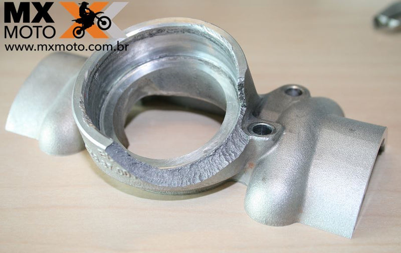 Protetor da Flange do Escape / Cilindro BMS Para KTM / Husqvarna  2T 17 a 23 / GasGas 21 a 23