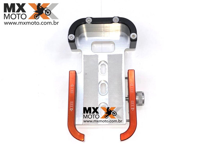 Suporte Para Celular Corona Racing Guidão Fat Bar 28mm ( base Regulável ) ( Não Serve nas Betas )- Cores Variadas