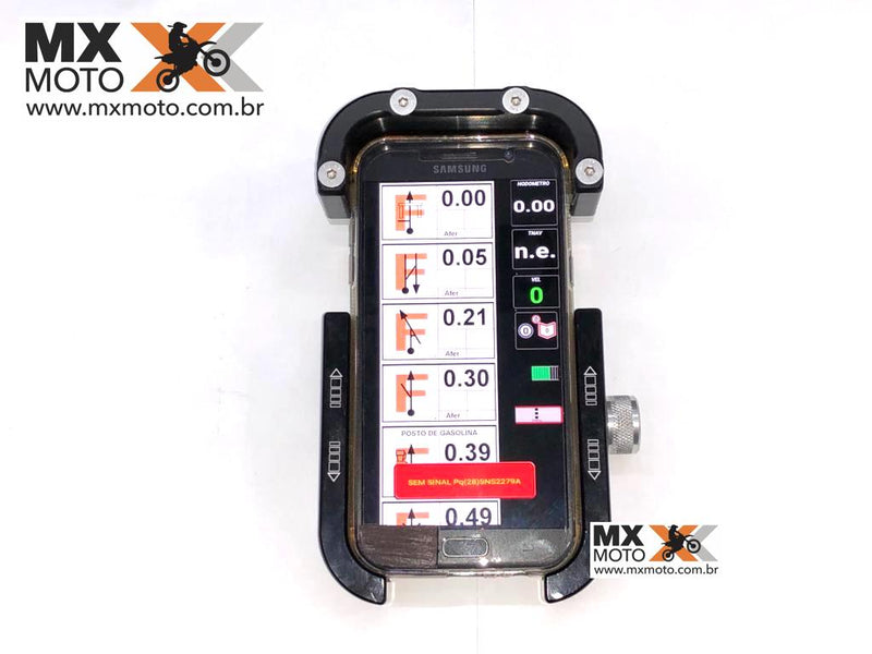 Suporte Para Celular Corona Racing Guidão Fat Bar 28mm ( base Regulável ) ( Não Serve nas Betas )- Cores Variadas