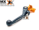 Manete Freio Retrátil Nanotech Laranja/Preto BMS para KTM 2014 em diante, cilindros Brembo - BMS 48007