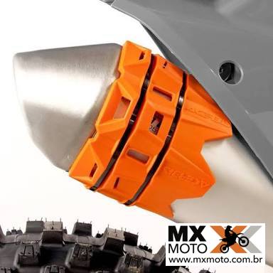 Protetor de Ponteiras Acerbis / Escapamentos para Qualquer Moto Off Road  - Universal - 2T ou 4T - Acerbis