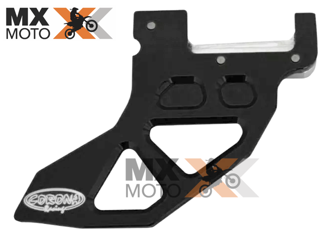 Protetor de Disco Freio Traseiro Corona Aluminio para KTM 2004 a 2025 - Husqvarna 2014 a 2025 - Husaberg 2011 a 2013 - Gas Gas 2021 a 2025