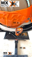 Ponta de Pedal de Freio em Alumínio para KTM SX / XC / SXF / XCF 16 >  - XCW / EXC / EXCF 2017 > - Husqvarna TC FC FX TX 16 > TE FE TBi 17 > - Gas Gas todas 2T e 4T 2021 > Substitui a peça: 55413051000