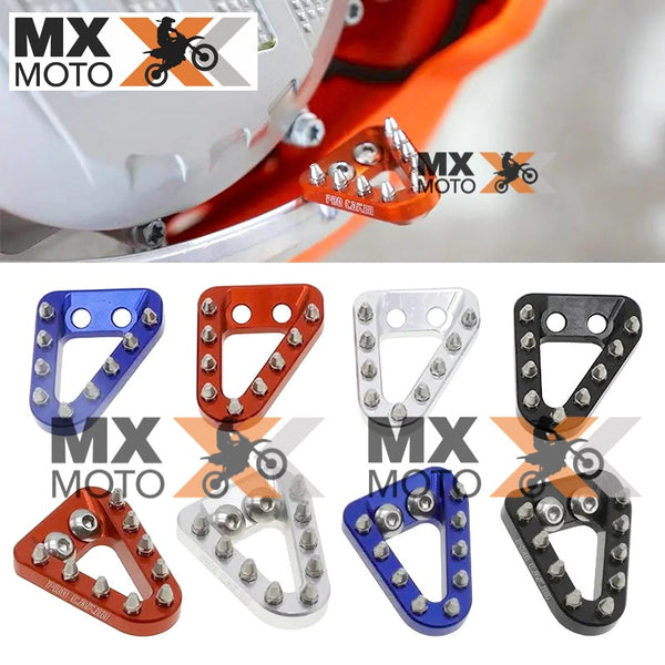 Ponta de Pedal de Freio em Alumínio para KTM SX / XC / SXF / XCF 16 >  - XCW / EXC / EXCF 2017 > - Husqvarna TC FC FX TX 16 > TE FE TBi 17 > - Gas Gas todas 2T e 4T 2021 > Substitui a peça: 55413051000