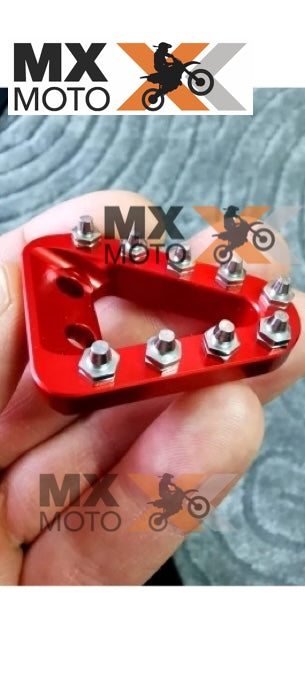 Ponta de Pedal de Freio em Alumínio para KTM SX / XC / SXF / XCF 16 >  - XCW / EXC / EXCF 2017 > - Husqvarna TC FC FX TX 16 > TE FE TBi 17 > - Gas Gas todas 2T e 4T 2021 > Substitui a peça: 55413051000