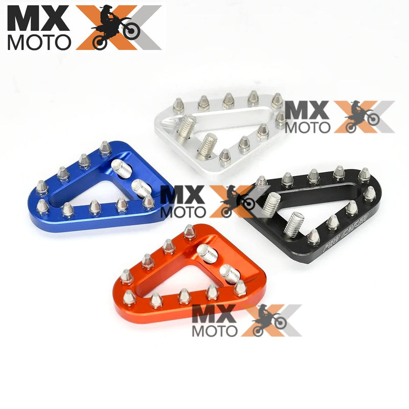 Ponta de Pedal de Freio em Alumínio para KTM SX / XC / SXF / XCF 16 >  - XCW / EXC / EXCF 2017 > - Husqvarna TC FC FX TX 16 > TE FE TBi 17 > - Gas Gas todas 2T e 4T 2021 > Substitui a peça: 55413051000