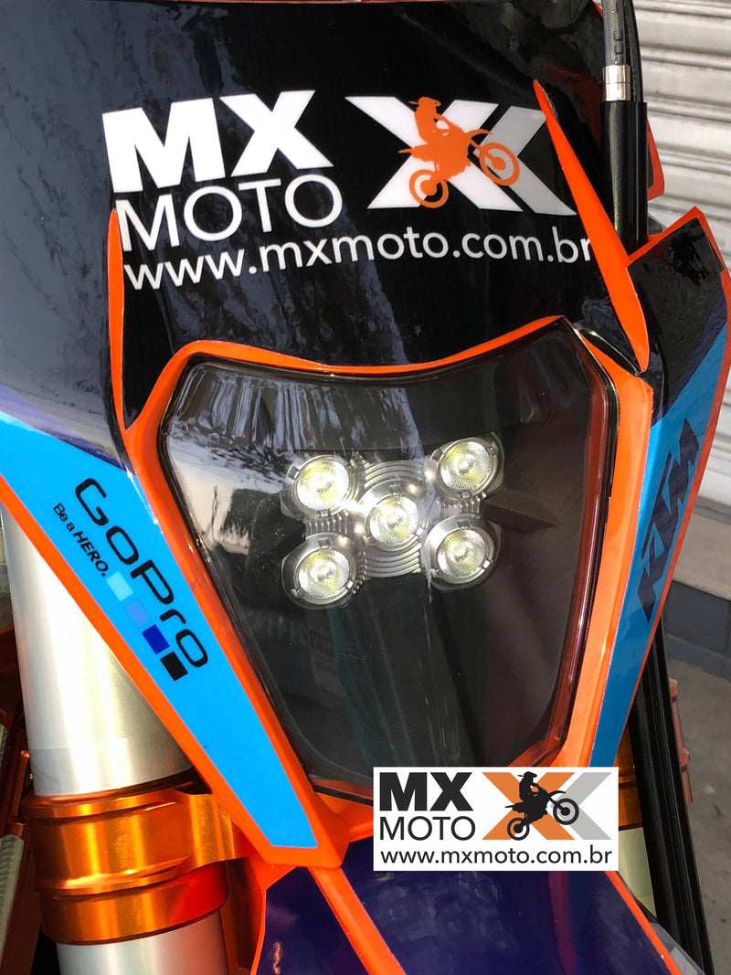 Farol LED para KTM 2014 a 2023 ( globo Ótico )