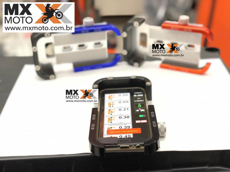 Suporte Para Celular Corona Racing Guidão Fat Bar 28mm ( base Regulável ) ( Não Serve nas Betas )- Cores Variadas