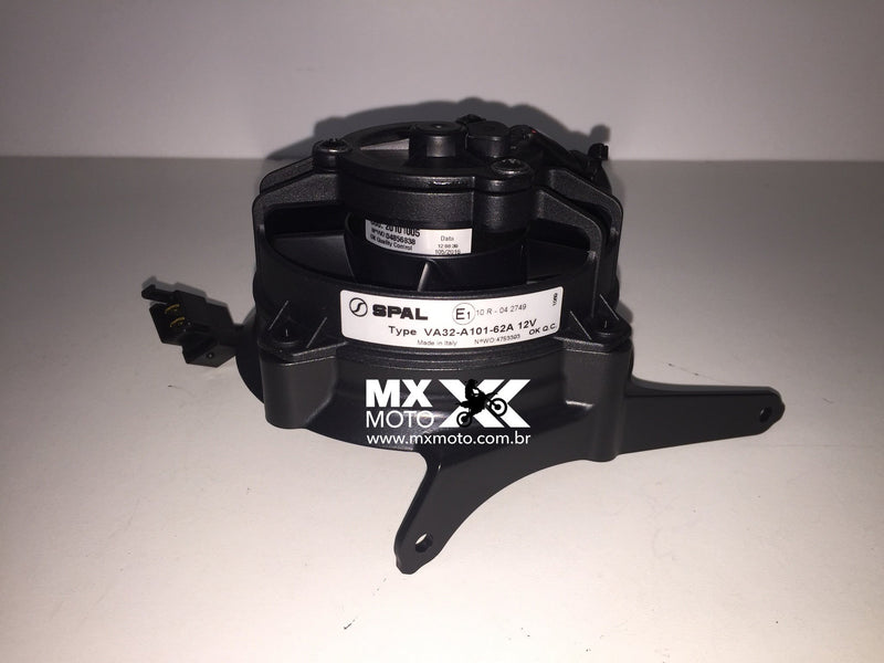KIT Ventilador / Ventoinha Spal KTM HUSQVARNA 2017 a 2023 com Suporte - 79635943000 + VA32-A101-62A 4’’
