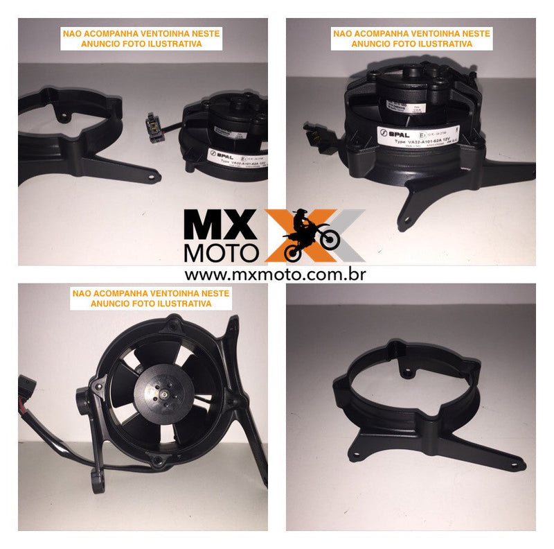Suporte Original de Ventoinha Spal KTM HUSQVARNA 2017 a 2023 - Gas Gas 21 a 23 ( enduro ) - 79635943000