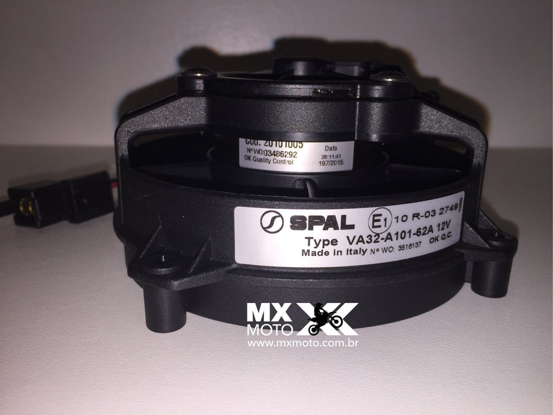 Ventoinha / Ventilador SPAL Avulsa PARA KTM - HUSQVARNA - HUSABERG -  VA32-A101-62A 4’’ -  BMS 47985