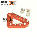 Ponta de Pedal de Freio em Alumínio para KTM SX / XC / SXF / XCF 16 >  - XCW / EXC / EXCF 2017 > - Husqvarna TC FC FX TX 16 > TE FE TBi 17 > - Gas Gas todas 2T e 4T 2021 > Substitui a peça: 55413051000