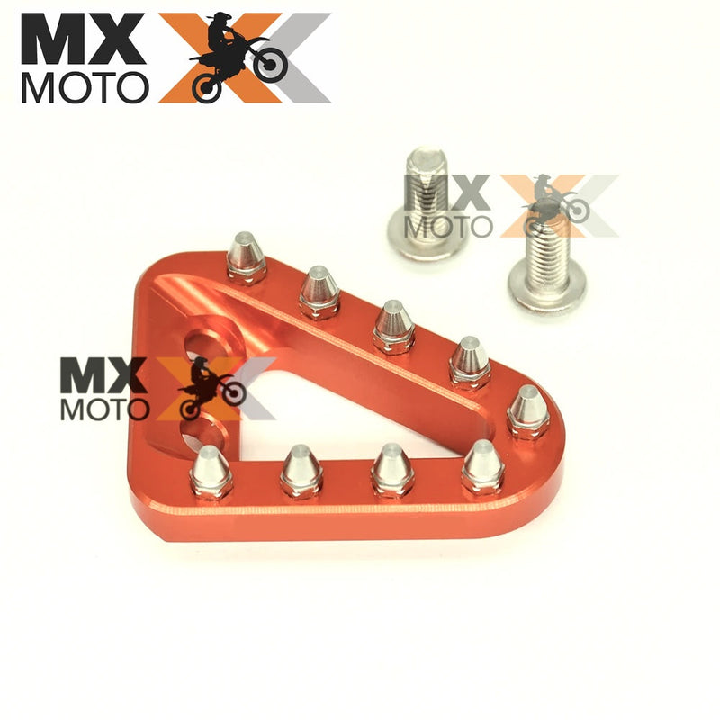 Ponta de Pedal de Freio em Alumínio para KTM SX / XC / SXF / XCF 16 >  - XCW / EXC / EXCF 2017 > - Husqvarna TC FC FX TX 16 > TE FE TBi 17 > - Gas Gas todas 2T e 4T 2021 > Substitui a peça: 55413051000
