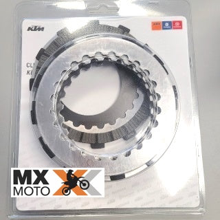 Kit de Embreagem Completa Original KTM 2T 250/300 2013 a 2025 - Husqvarna 2T 250/300 14 a 25 - Husaberg 13 a 14 - Gas Gas 2T 250/300 21 a 25 - 54832011110