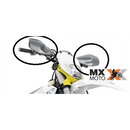 Par Abas Plástica Cinza para Protetor de Mão Aberto Original Husqvarna TX/FX/TE/FE 2022 a 2024 - 25102082044BJ