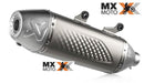 ( no Pix R$ 6299,00 ) Ponteira AKRAPOVICK 4T Titanium KTM EXC-F 250, 350 a 500 2020 a 2023 / Husqvarna FE 350/501 2020 a 2023 - GAS GAS  EC250F/350F 2021 a 2023 - 25105981000