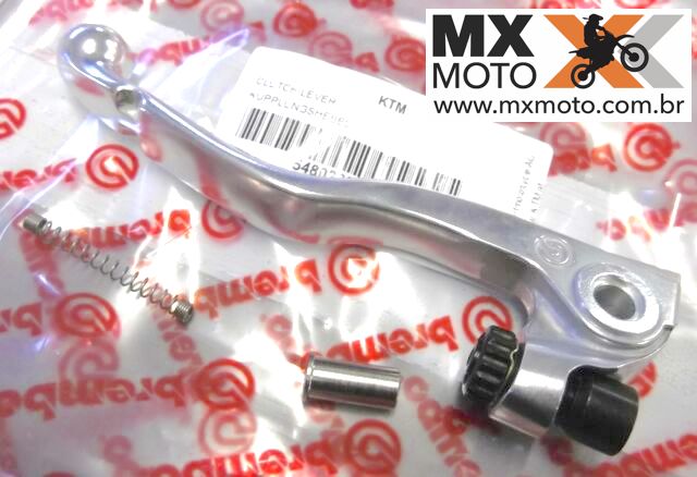 Manete Embreagem Original Brembo KTM 06 a 25 - Husaberg TE/FE 14 -  Husqvarna 14 a 24 Rockstar 2022 e 2023 / Heritage 2023 / PRO 2024 ( para cilindros Brembo ) - Gas Gas 21 a 24 ( para cilindros Brembo ) - 54802031000